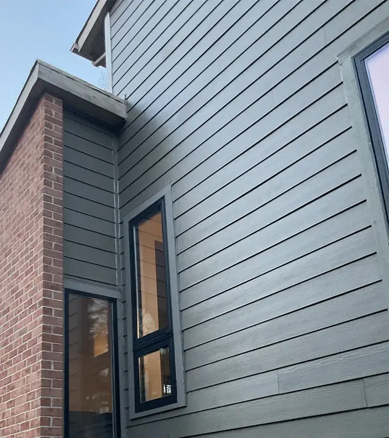 Brown metal standing seam roof installed in Millersville, MD.