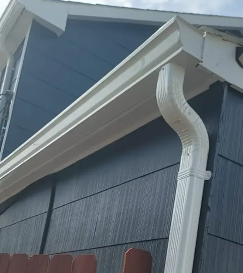 Brown metal standing seam roof installed in Millersville, MD.