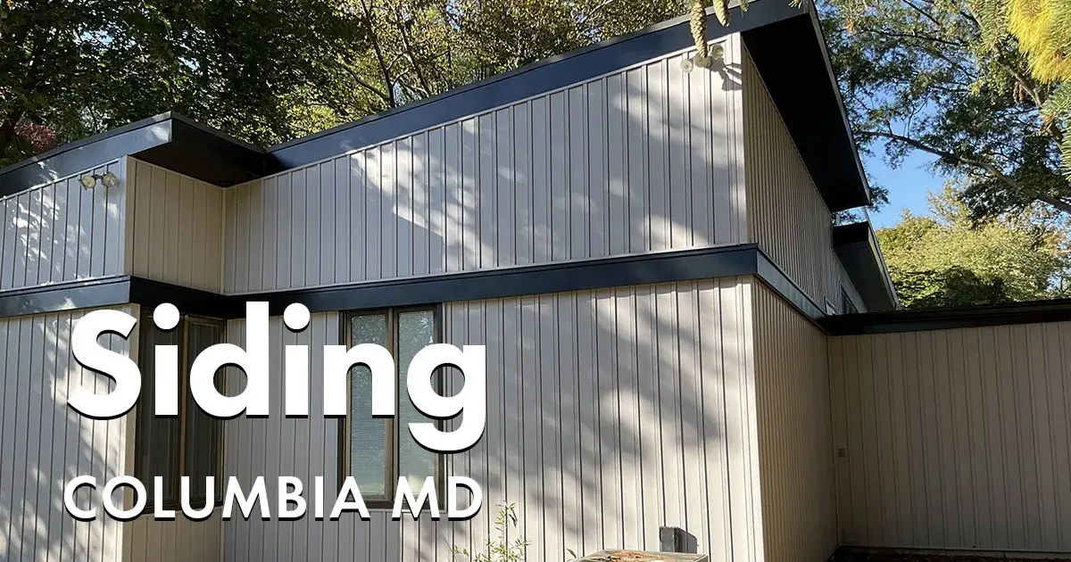 Siding Contractors Near You in Columbia Maryland