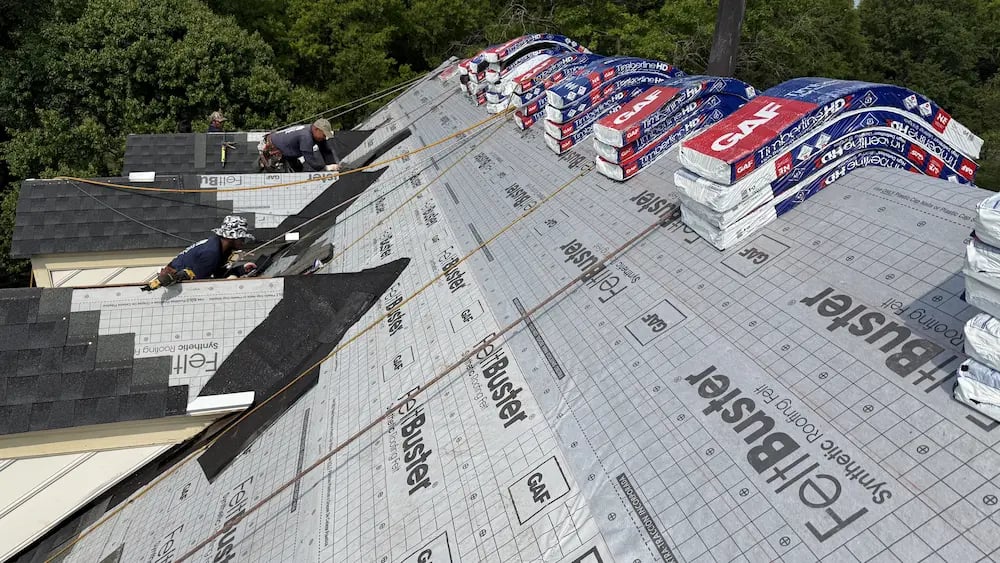 GAF Roof Installation in Goshen Estates Neighborhood of Gaithersburg MD